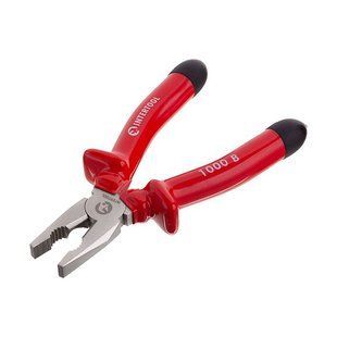 Плоскогубці 200мм, діелектричні, CrV 6150 INTERTOOL NT-0314 7080 фото