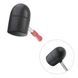 Киянка гумова, 1200 г, 85 мм, чорна гума, металева ручка INTERTOOL HT-0228 7293 фото 4