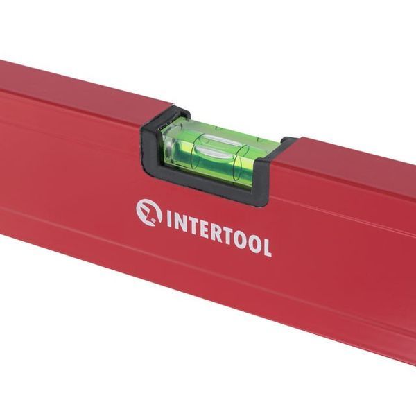 Рівень будівельний 400мм 3 вічка, перетин 22 * 59 мм INTERTOOL MT-1131 3565 фото