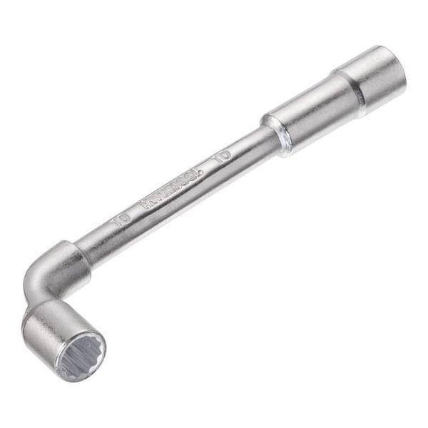 Ключ торцевий з отвором L-подібний 10мм INTERTOOL HT-1610 6201 фото
