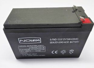 Аккумулятор универсальный 6-FMD-15.0 (12V/15AH/20HR) OP1516m (2023 г.) Vitals 180355 / SP 6075 / 211491m 1180 фото