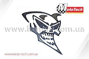 Наклейка хром X5 (Evil Skull) 281039 (к.ун.14887) 10204 фото