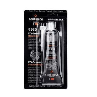 Герметик силіконовий 100г. чорний/9930/ RTV Silicone Black 23161 фото