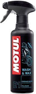 Сухий очисник поверхонь мотоцикла MOTUL E1 Wash@Wax 400ml 102996 818916 фото