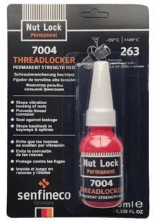 Фиксатор красный резьбовой 10г. однокомпонентный/7004/Theadlocker Permanent 26082 фото