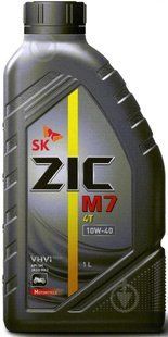 Олива моторна (мастило) ZIC M7 4T 10W-40 1 л 24751 фото