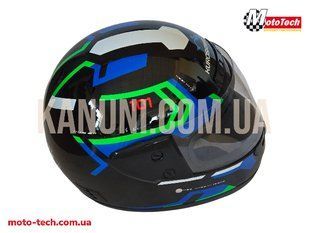 Шолом HF-101 ЧЕРНЫЙ Q275-G KUROSAWA-MT розмір M 210333 210333 фото