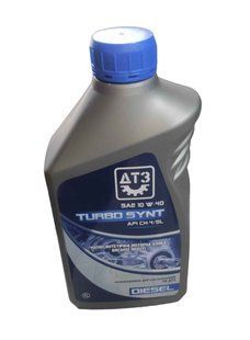 Олива моторна (мастило) ДТЗ 1л.ПЕ TURBO SYNT DIESEL 10W-40 API CF-4/SL 189960 фото