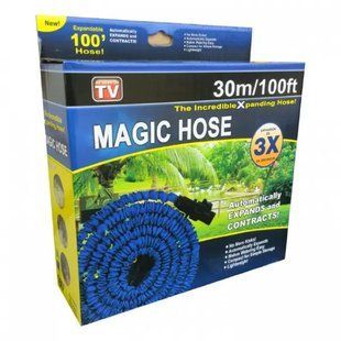 Шланг для поливу що розтягується 30m/100ft MAGIC HOSE (синій/зелений) MT1 1/4 5 13214 фото