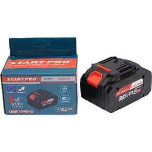 Акумуляторна батарея 8.0 А*г - SB20-8F Start Pro (посадка Макіта+Type-C) 6387 24310 фото
