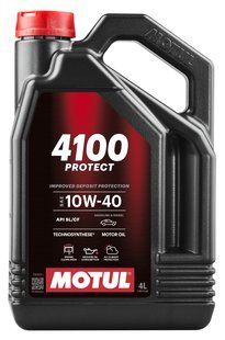 Олива моторна (мастило) MOTUL 4100 PROTECT SAE 10W-40 113000 397807 26102 фото