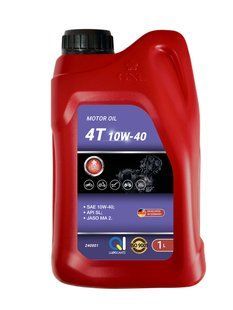 Олива моторна (мастило) GNL MOTO 4T 10W-40 API SL 1л 24742 фото