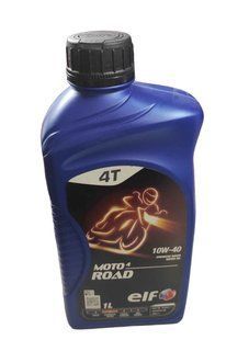Олива моторна (мастило) Elf 1л. синтетична 4Т 10W-40 194965 фото